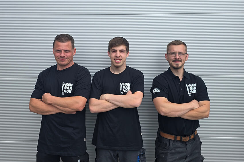 Das Team der Hangar 40k GmbH